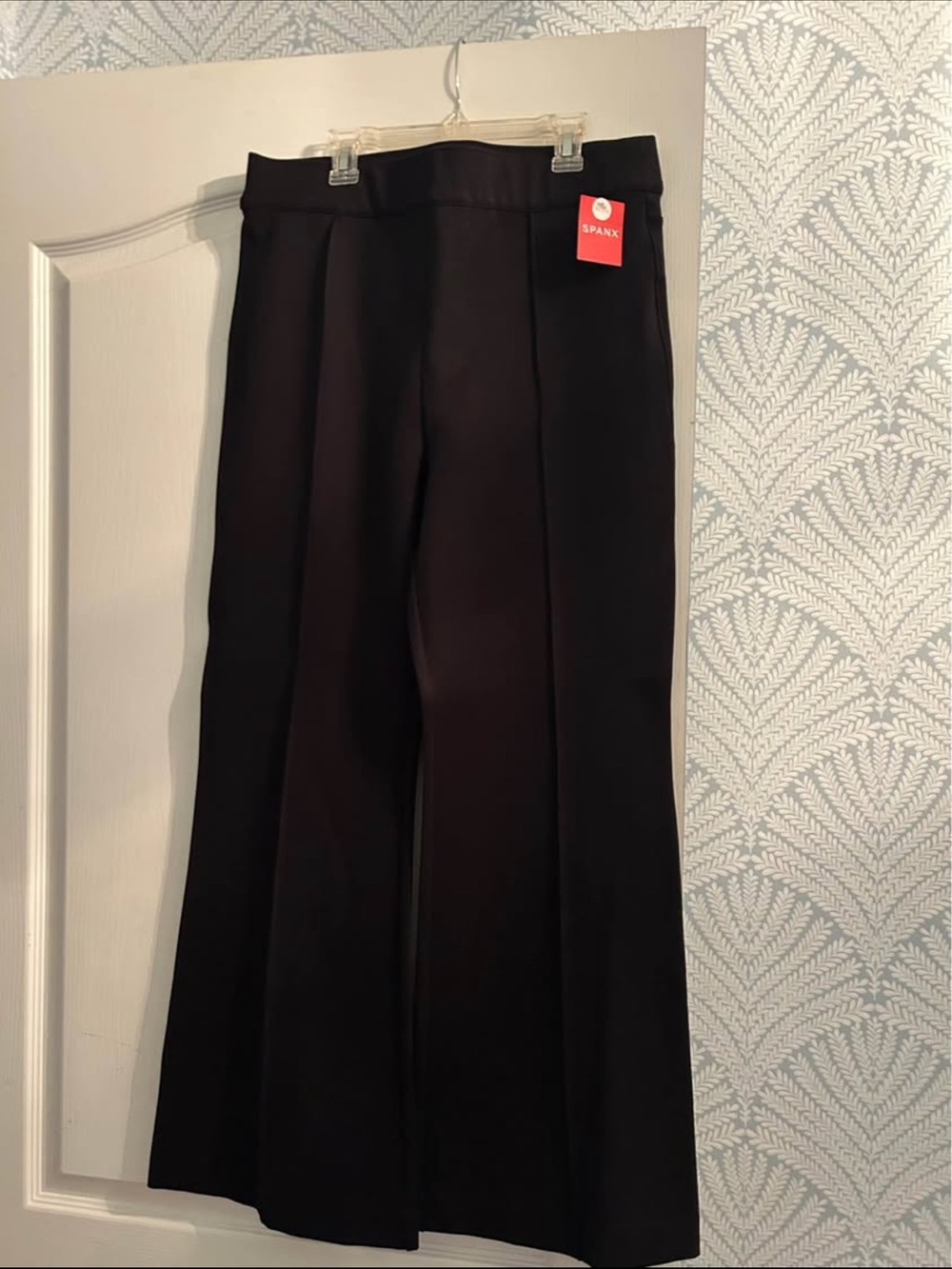 SPANX Black High rise flare pointe pants